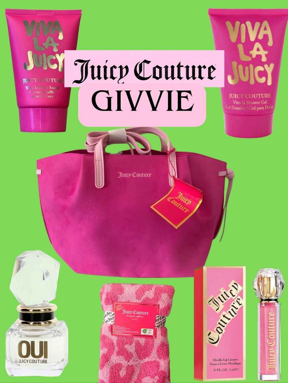 Juicy Couture Givvie! $500 June 1 Drawing Entry w/Purchase Bundle for Extras